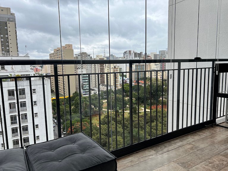 Apto 35m² | Vista p/ Parque Augusta | Vaga Garagem